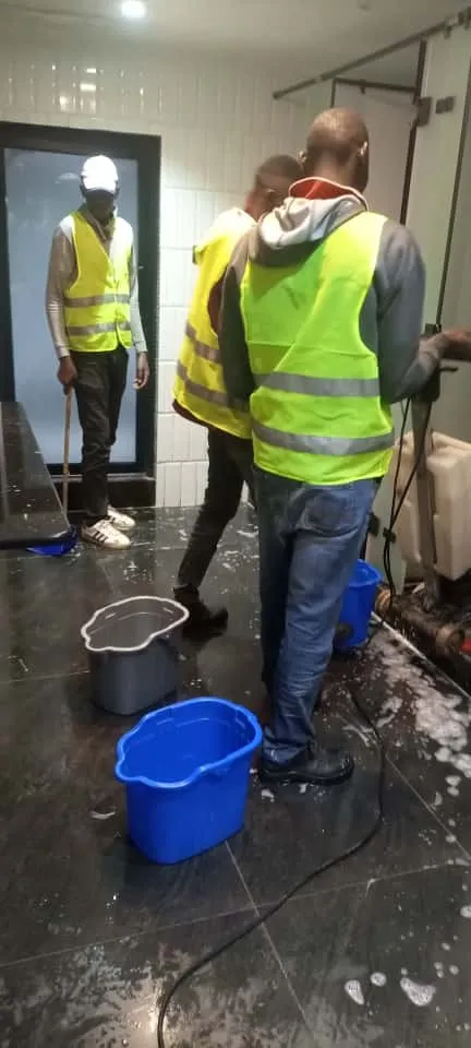 Floor Scrubbing & Polishing Services